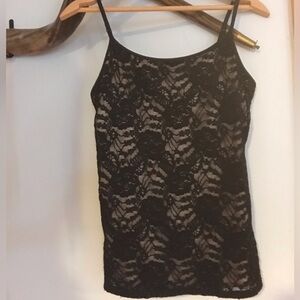 Express Black Lace Camisole